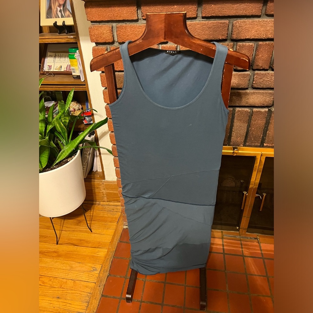 Sisley Authentic cotton stretch long dress size M in perfect condition